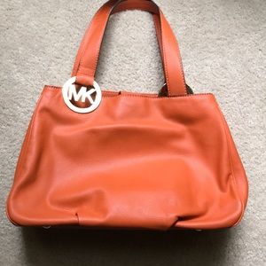 Michael Kors Grained Leather Tote Bag